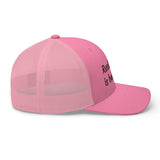 Resilience is Beautiful, Pink Trucker Cap