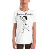 "Disaster Practice" Indie's Broken Arm Youth Short Sleeve T-Shirt