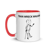 Ike - Trainwreck Walking Mug with Color Inside